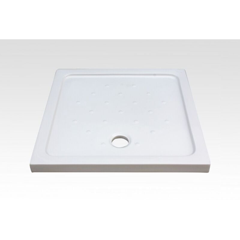 Receveur de Douche Carré 90x90 cm - Céramique Blanc- Ankara