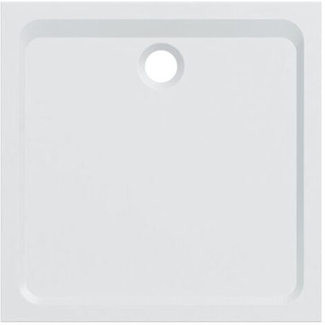 Receveur de douche carré Geberit Melua Blanc Mat 90x90x3.5cm - GEBERIT 00091100777G