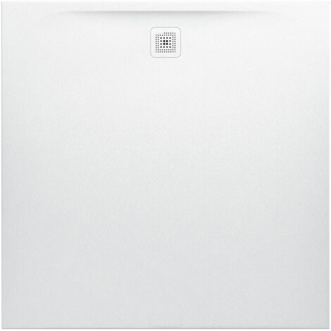 Receveur de douche carré LAUFEN PRO, écoulement latéral 1400 x 1400 x 40 mm LAUFEN blanc mat