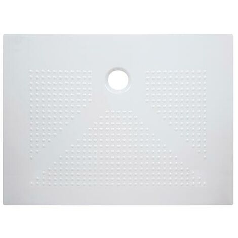Receveur de douche céramique  ultra-plat 3,5 cm blanc 90x120cm