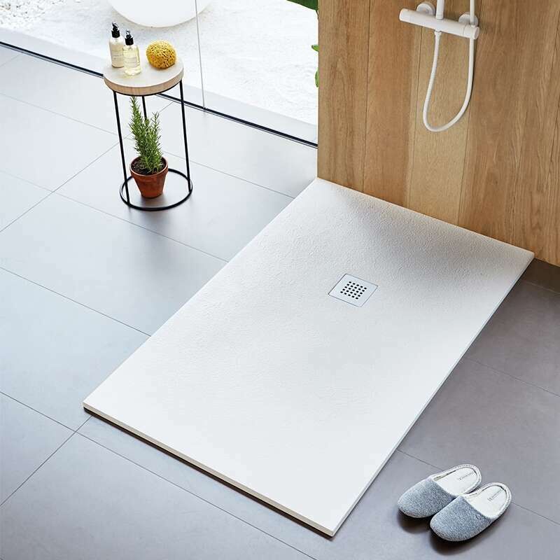 Strato - receveur de douche - Receveurs de douche - Blanc - 160x80x3CM