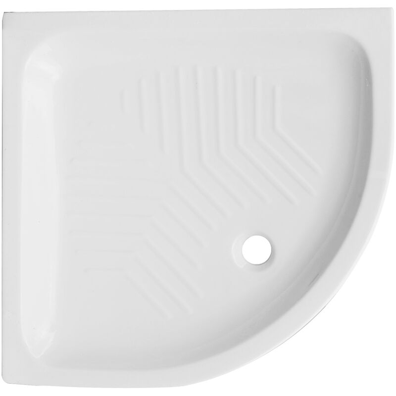Receveur de douche angulaire en céramique Dianhydro