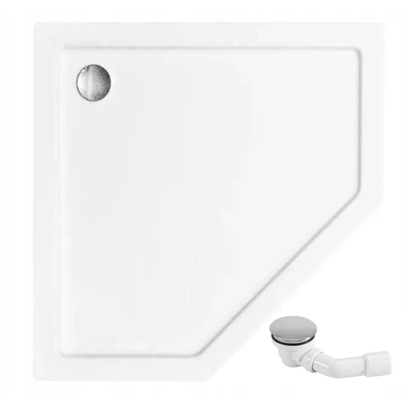 RECEVEUR DE DOUCHE REA DIAMOND WHITE 90x90