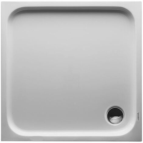 Receveur de douche-DW D-CODEavec antidérapant blanc 900x900x85mm