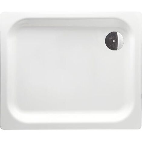 Receveur de douche EDURA 1200x40x900 mm acier emaillé, blanc