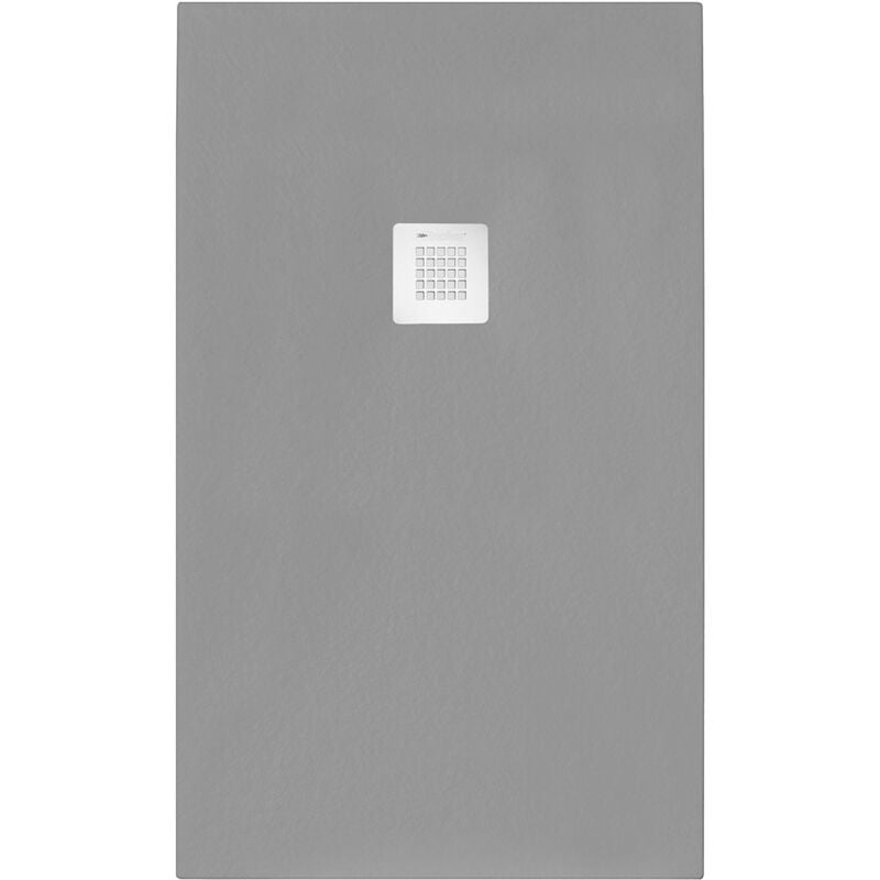 Receveur de douche rectangulaire gris 70x140