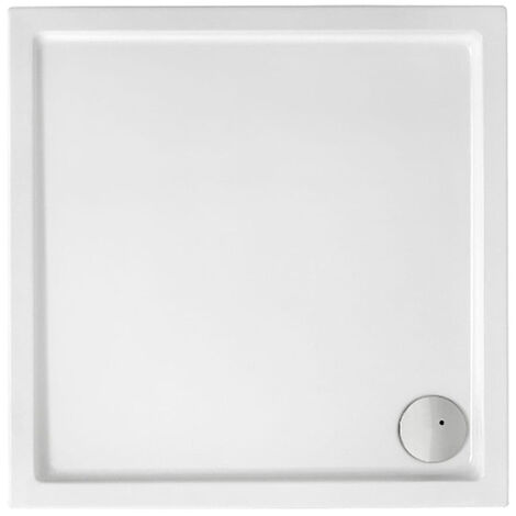Receveur de douche en Acrylique Granada - 800x800mm - Blanc