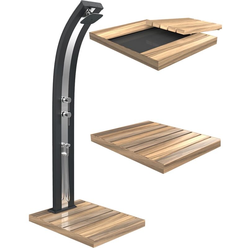 Receveur de douche top bois