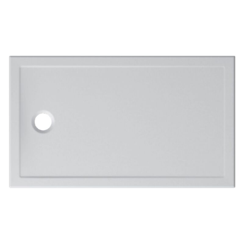 Ceramica Globo - Receveur de douche en céramique 120x70 cm Globo serie Docciatre DTL120BI Blanc - Céramique