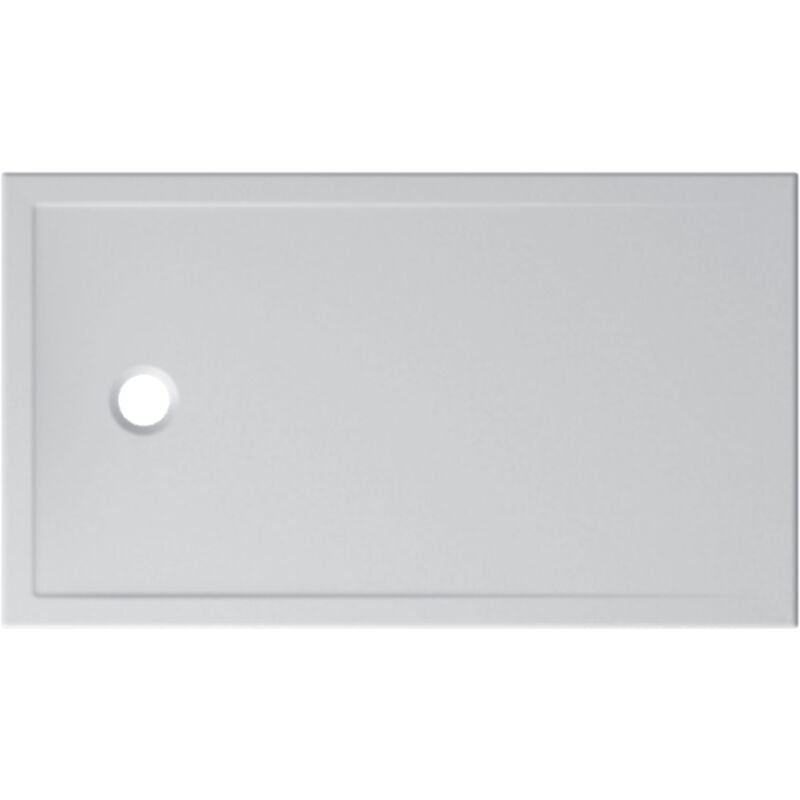 Receveur de douche en céramique 140x80 cm Globo serie Docciatre DTL141BI Blanc - Céramique