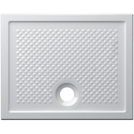 Receveur de douche en céramique 72x90 cm Globo Docciaviva série H6 DV072BI  Blanc - Céramique