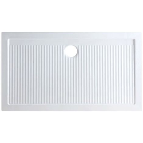 Receveur de douche en céramique 90x70 serie Ariston | Blanc