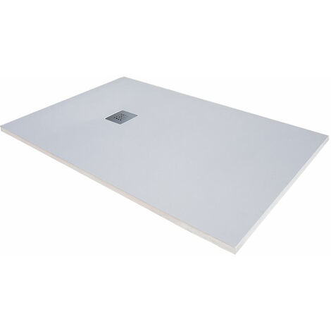 Receveur de douche en résine extra plat à poser 70x160cm - blanc - RIO