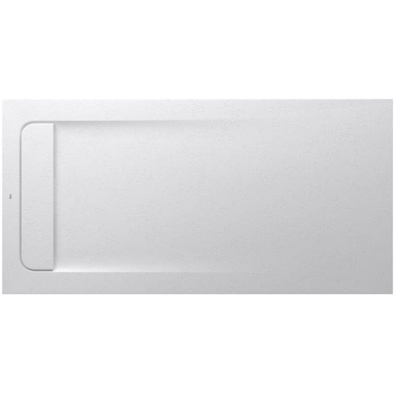 Receveur de douche extra plat en Stonex® 'Aquos' - 1400 x 700mm - Blanc Roca