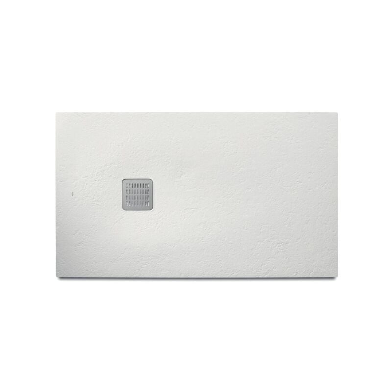 Receveur extra plat Roca Terran 140x90 anti-dérapant blanc - à poser