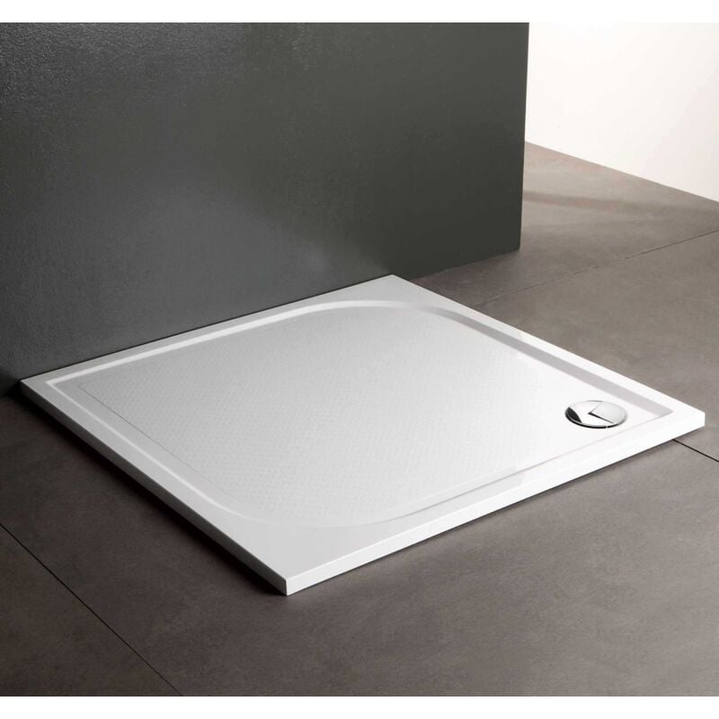 Receveur De Douche En Résine 90X90 Cm Extra Plat Klio