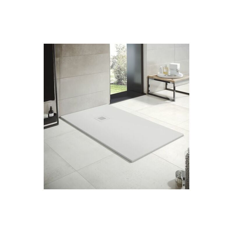 Receveur de douche en résine Largeur 90 Blanc Ral 9003 90x120 cm