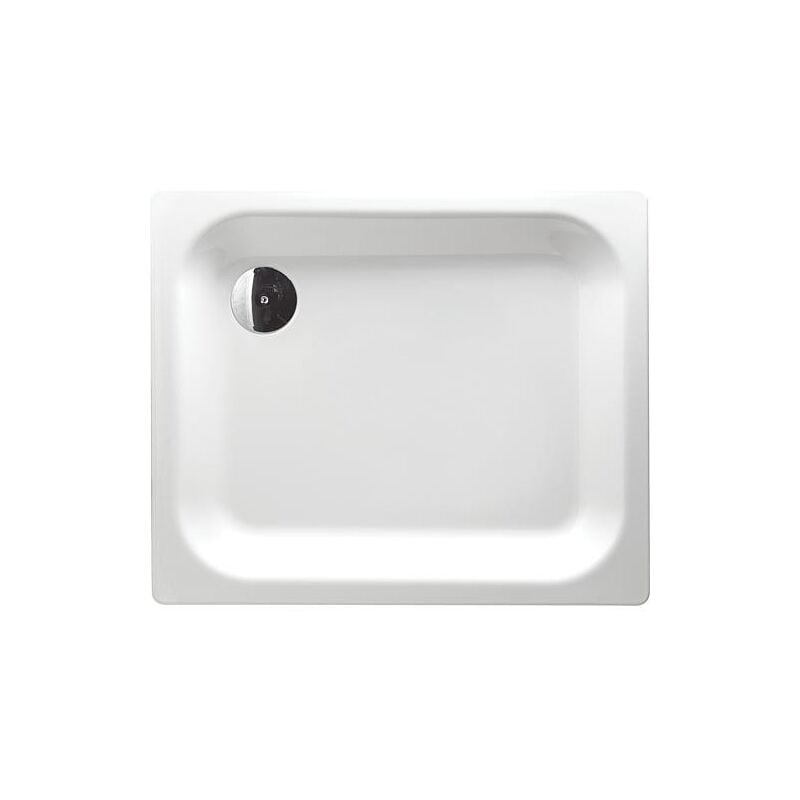 Receveur de douche eram rectangulaire 900x65x750 mm acier émaillé, blanc