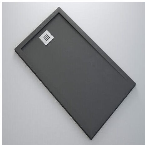 Receveur de Douche extra plat - Solid Surface Anthracite - Extraligt