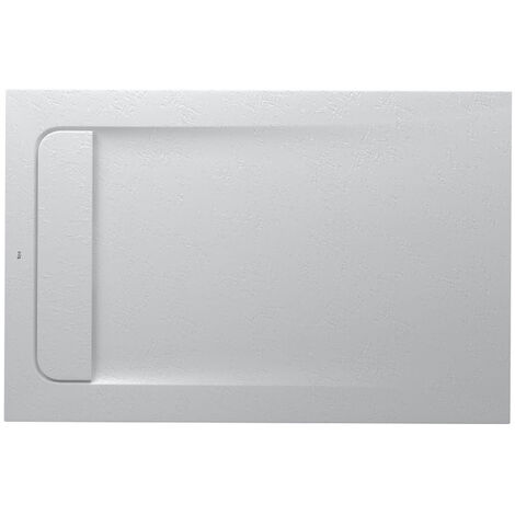 Receveur de douche extra plat en Stonex® Aquos - 1000 x 700 mm - Perle