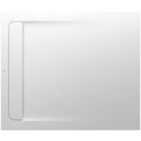 Receveur de douche extra plat en Stonex® Aquos - 1000x800mm - Blanc