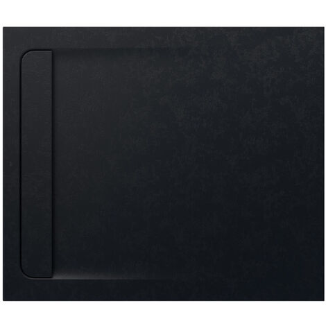 Receveur de douche extra plat en Stonex® Aquos - 1000x800mm - Noir
