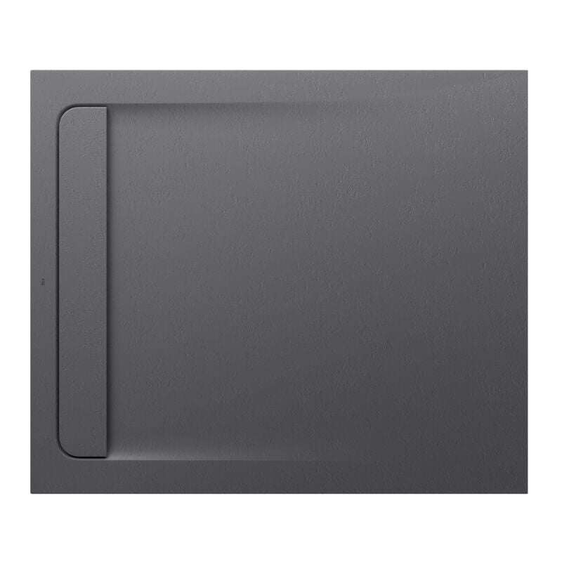 Receveur de douche extra plat en Stonex® Aquos - 1000x900mm - Gris Ardoise
