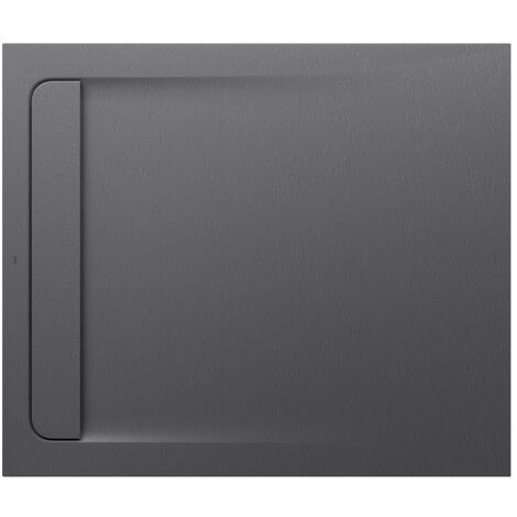 Receveur de douche extra plat en Stonex® Aquos - 1000x900mm - Gris Ardoise