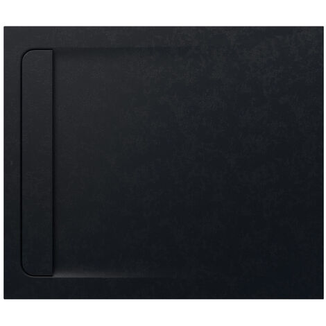 Receveur de douche extra plat en Stonex® Aquos - 1000x900mm - Noir