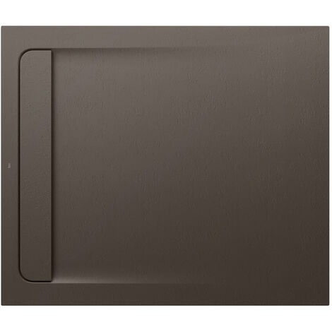 Receveur de douche extra plat en Stonex® Aquos - 1200x1000mm - Café