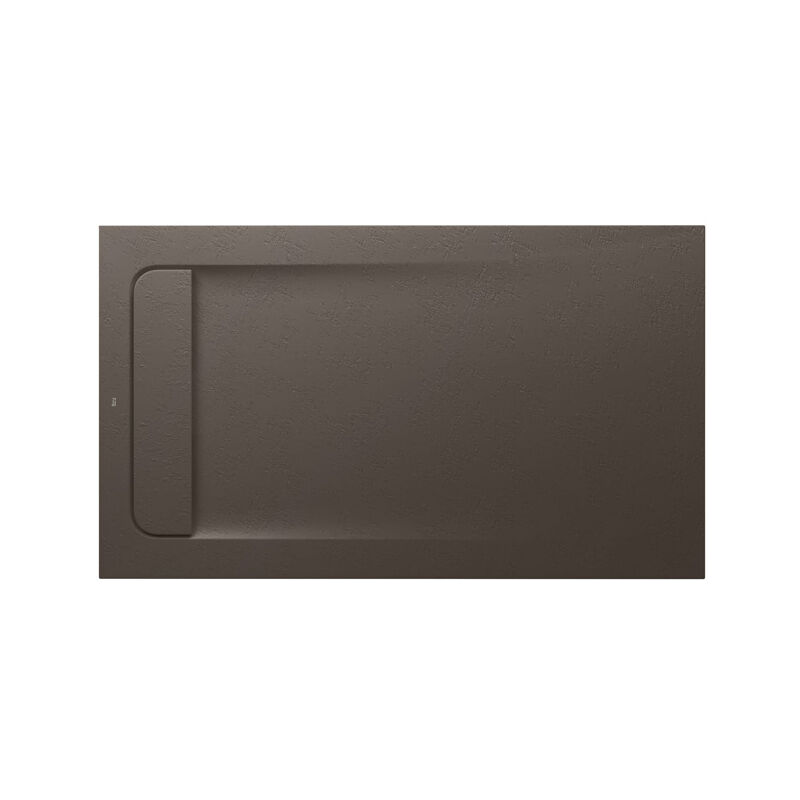 Roca - Receveur de douche extra plat en Stonex® Aquos - 1200x700mm - Café