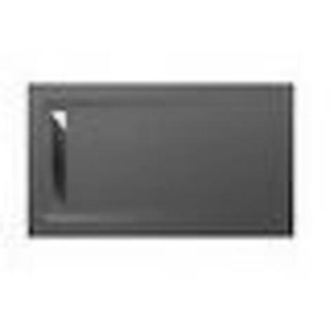 Receveur de douche extra plat en Stonex® Aquos - 1200x700mm - Gris Ardoise