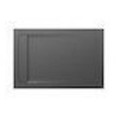 Receveur de douche extra plat en Stonex® Aquos - 1200x800mm - Gris Ardoise