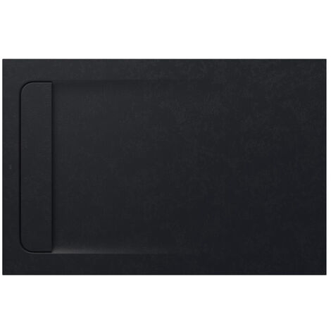 Receveur de douche extra plat en Stonex® Aquos - 1200x800mm - Noir