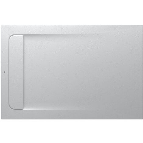 Receveur de douche extra plat en Stonex® Aquos - 1200x800mm - Perle