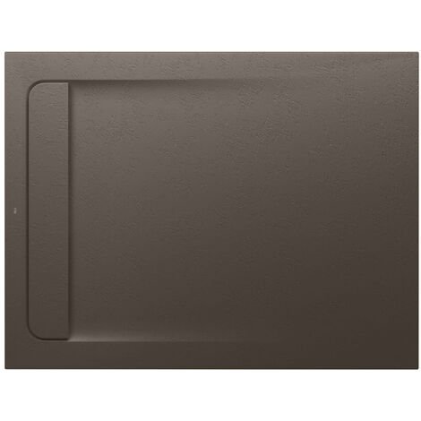 Receveur de douche extra plat en Stonex® Aquos - 1200x900mm - Café