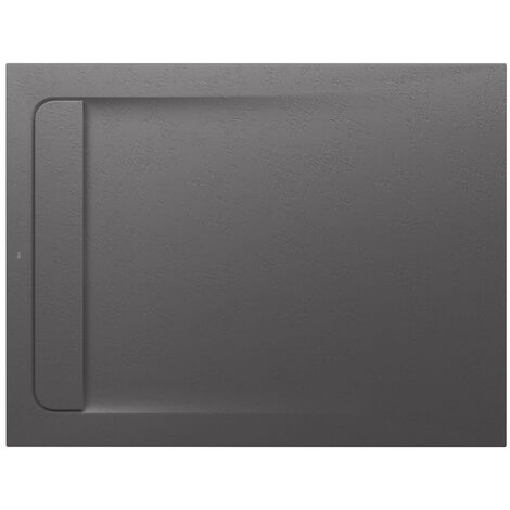 Receveur de douche extra plat en Stonex® Aquos - 1200x900mm - Onyx