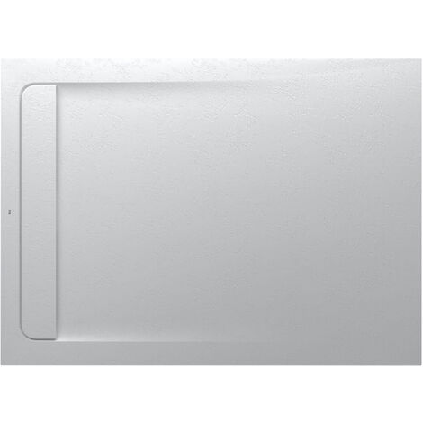 Receveur de douche extra plat en Stonex® Aquos - 1400x1000mm - Perle