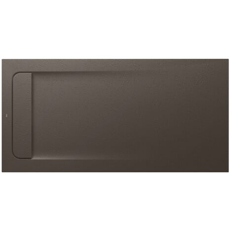 Receveur de douche extra plat en Stonex® Aquos - 1400x700mm - Café