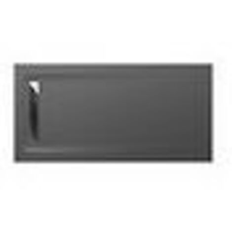 Receveur de douche extra plat en Stonex® Aquos - 1400x700mm - Gris Ardoise