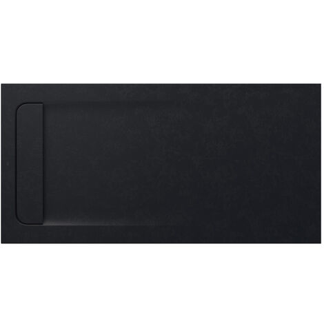 Receveur de douche extra plat en Stonex® Aquos - 1400x700mm - Noir