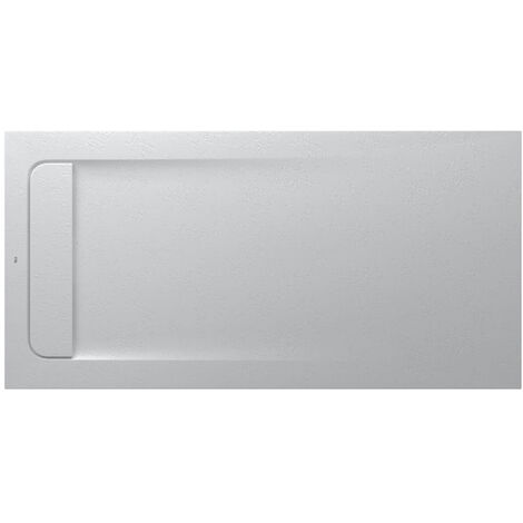 Receveur de douche extra plat en Stonex® Aquos - 1400x700mm - Perle