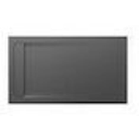 Receveur de douche extra plat en Stonex® Aquos - 1400x800mm - Gris Ardoise