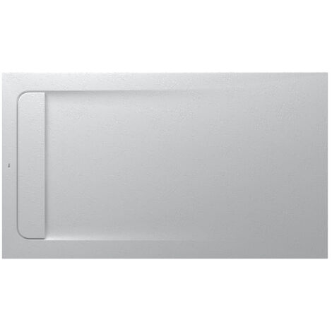 Receveur de douche extra plat en Stonex® Aquos - 1400x800mm - Perle
