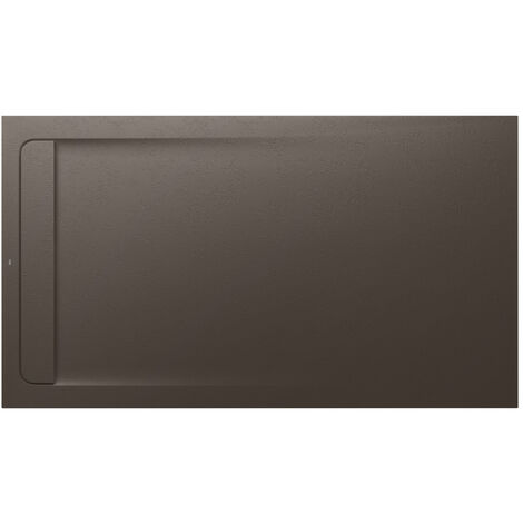 Receveur de douche extra plat en Stonex® Aquos - 1600x1000mm - Café