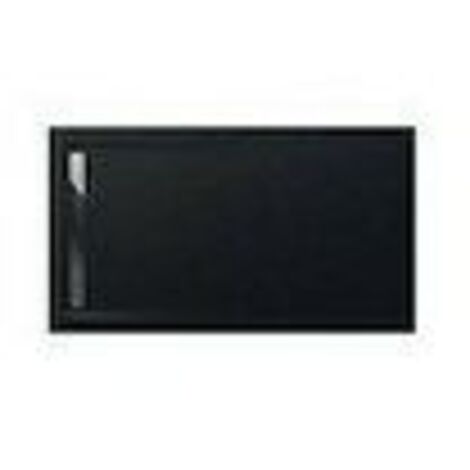 Receveur de douche extra plat en Stonex® Aquos - 1600x1000mm - Noir