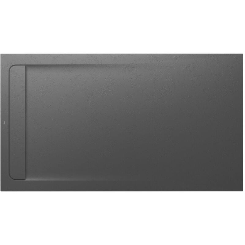 Roca - Receveur de douche extra plat en Stonex® Aquos - 1600x1000mm - Onyx