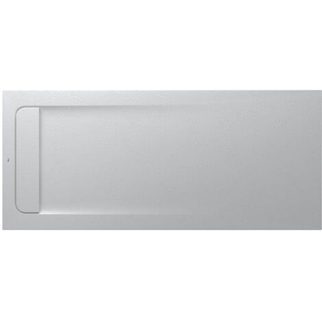 Receveur de douche extra plat en Stonex® Aquos - 1600x700mm - Perle