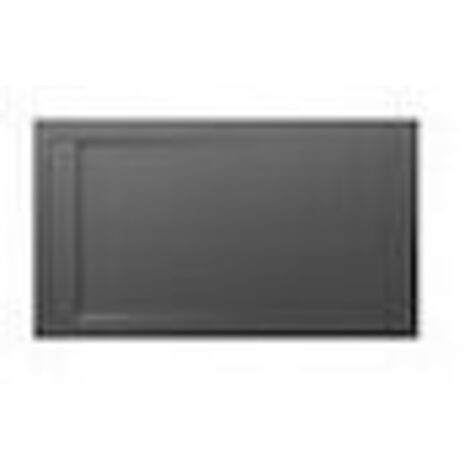 Receveur de douche extra plat en Stonex® Aquos - 1600x900mm - Gris Ardoise