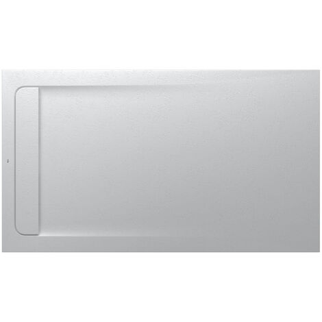 Receveur de douche extra plat en Stonex® Aquos - 1600x900mm - Perle